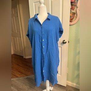 Universal Thread Blue Swim Cover , XXL